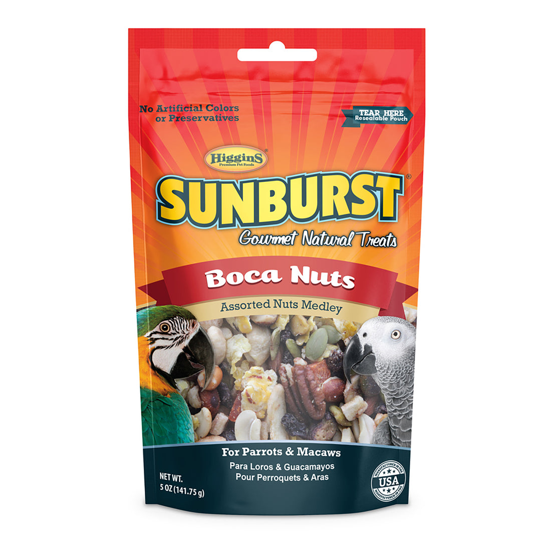 Higgins Sunburst Gourmet Natural Treats Boca Nuts - 5oz