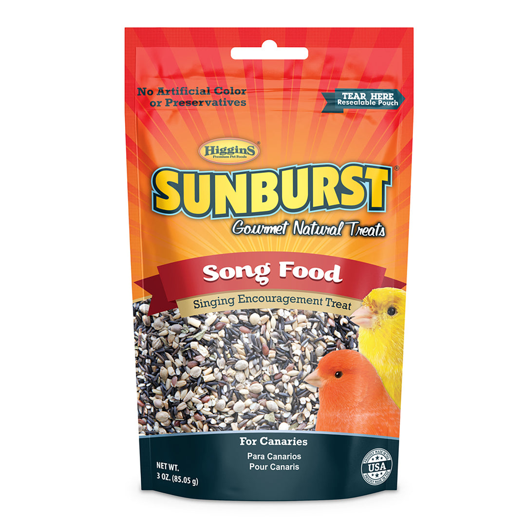 Higgins Sunburst Gourmet Natural Treats Song Food - 3oz