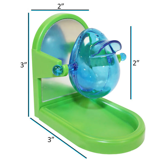 Exotic Nutrition Tilt-N-Treat Dispenser - Interactive Foraging Bird Toy