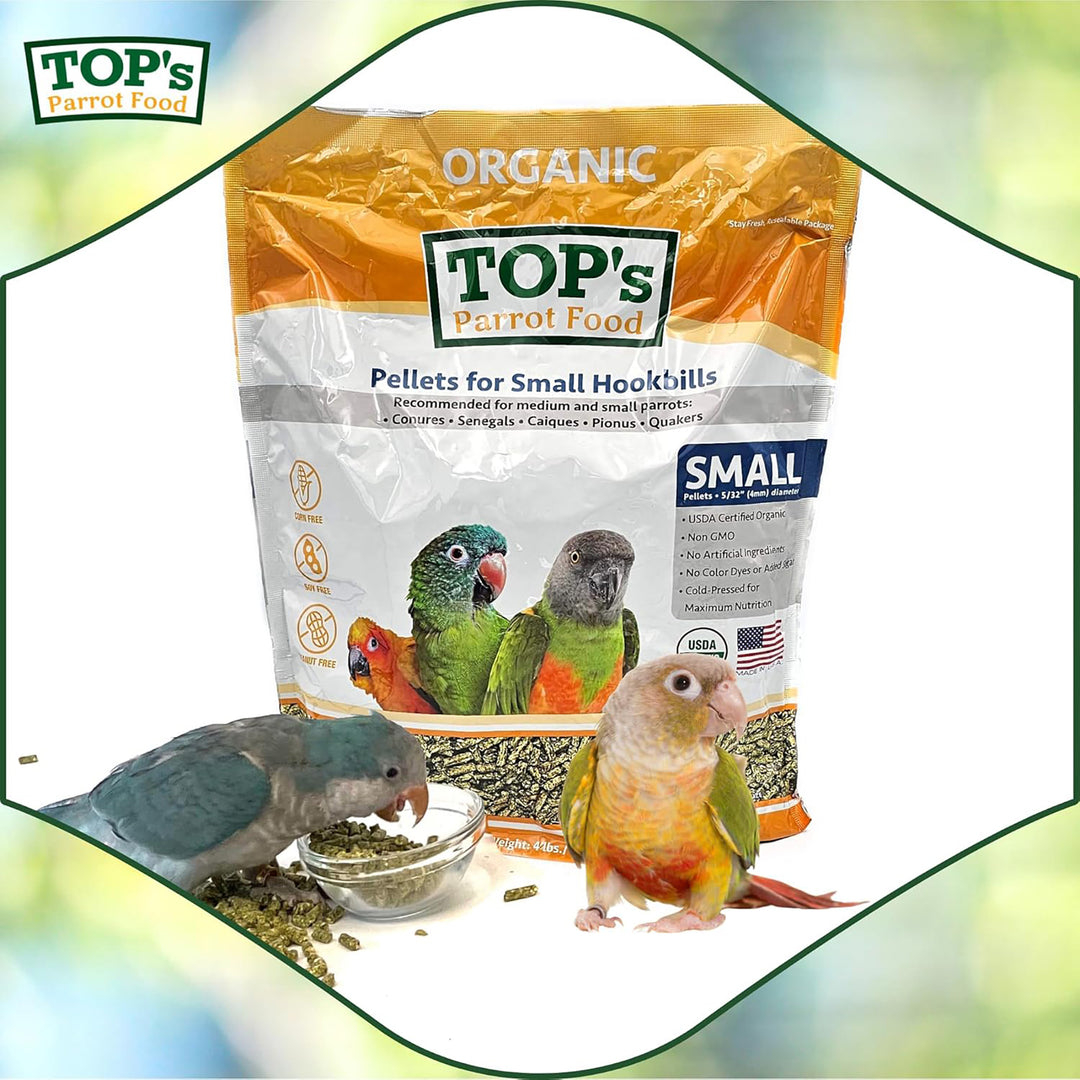 TOP's Pellets For Small Hookbills - 4lb