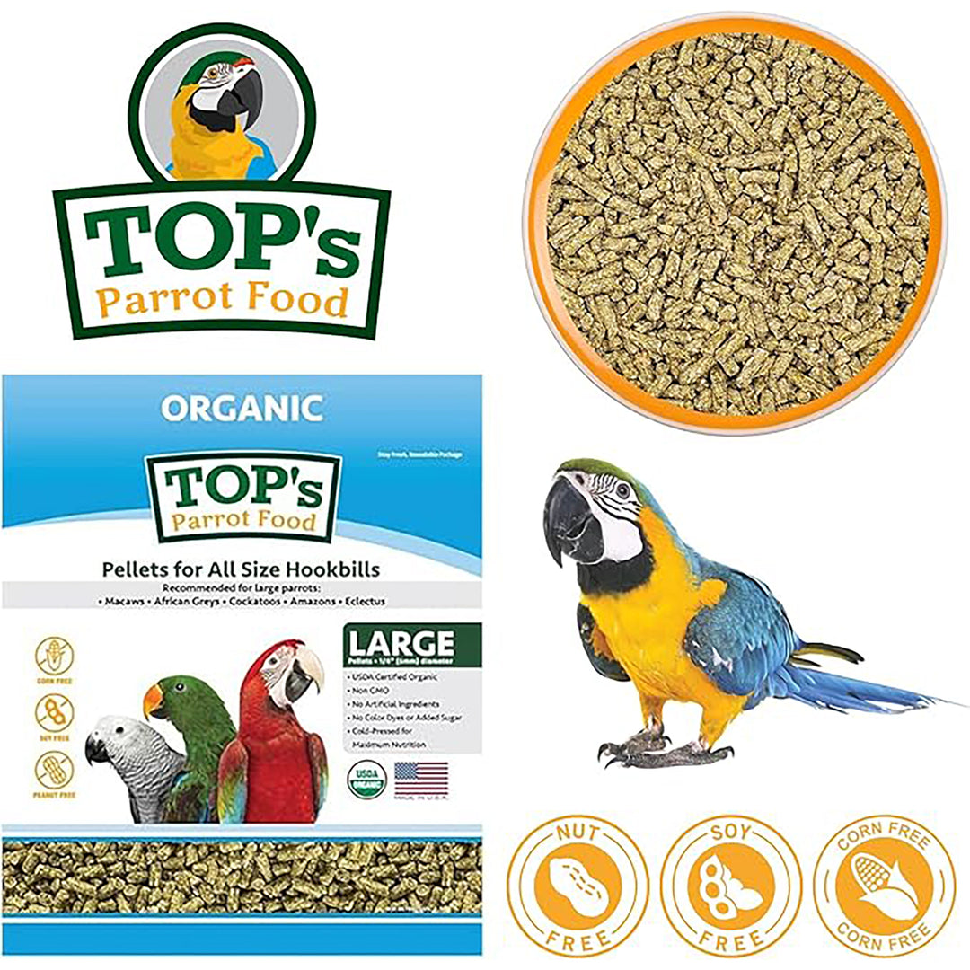 TOP's Pellets for All Size Hookbills - 1lb