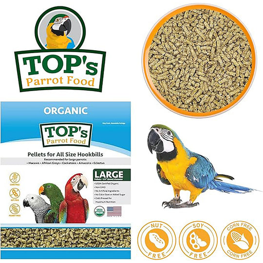 TOP's Pellets for All Size Hookbills - 1lb