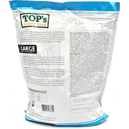 TOP's Pellets for All Size Hookbills - 4lb