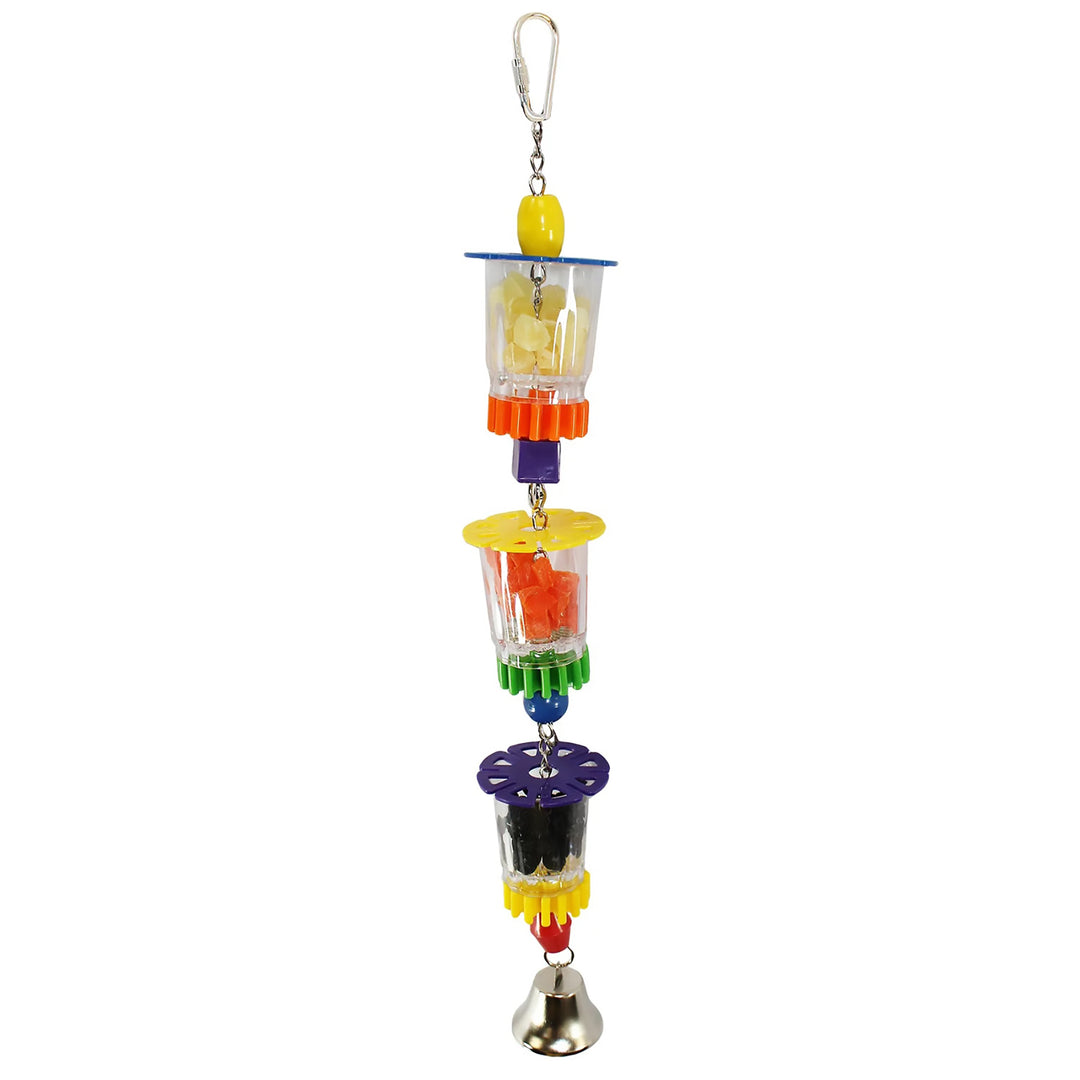 Exotic Nutrition Triple Treat Forager - Interactive Puzzle Foraging Bird Toy