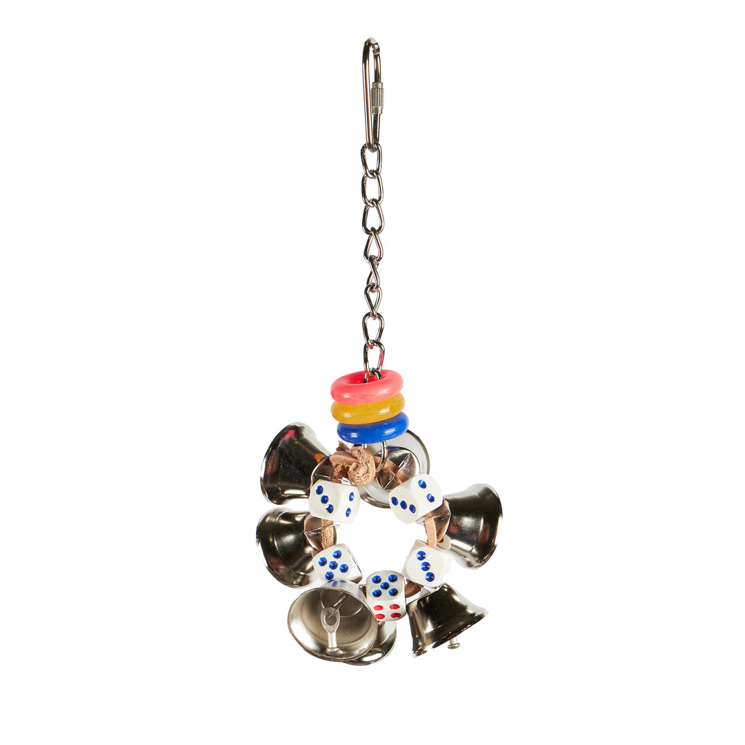 Aria Dice Alarm - Sound-Making Chew Bird Toy #2330