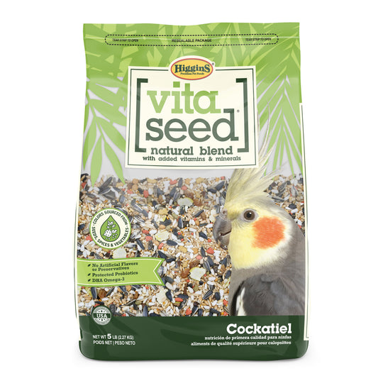 Higgins Vita Seed - Cockatiel - 5lb