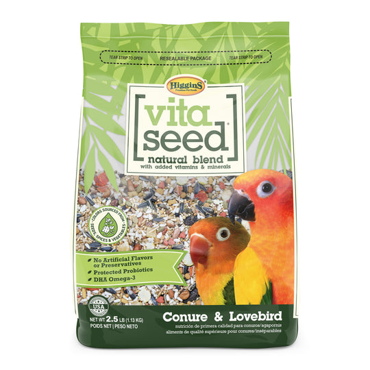 Higgins Vita Seed - Conure & Lovebird - 2.5lb