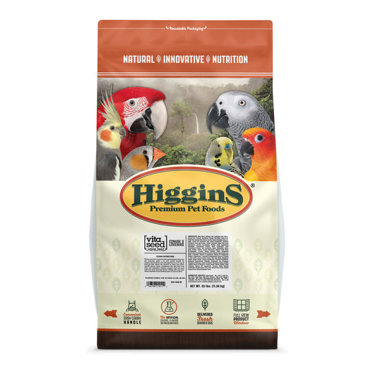 Higgins Vita Seed - Conure & Lovebird - 25lb