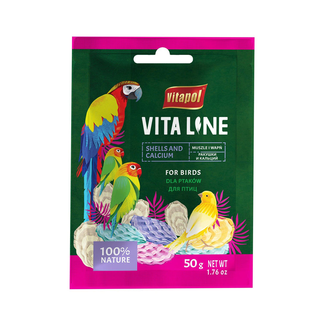 VitaPol Vita Line Shells and Calcium - 1.76oz