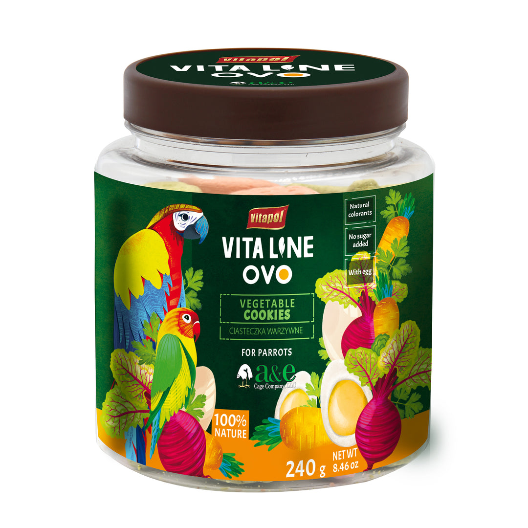 VitaPol Vita Line Ovo Gourmet Vegetable Cookies - 8.46oz