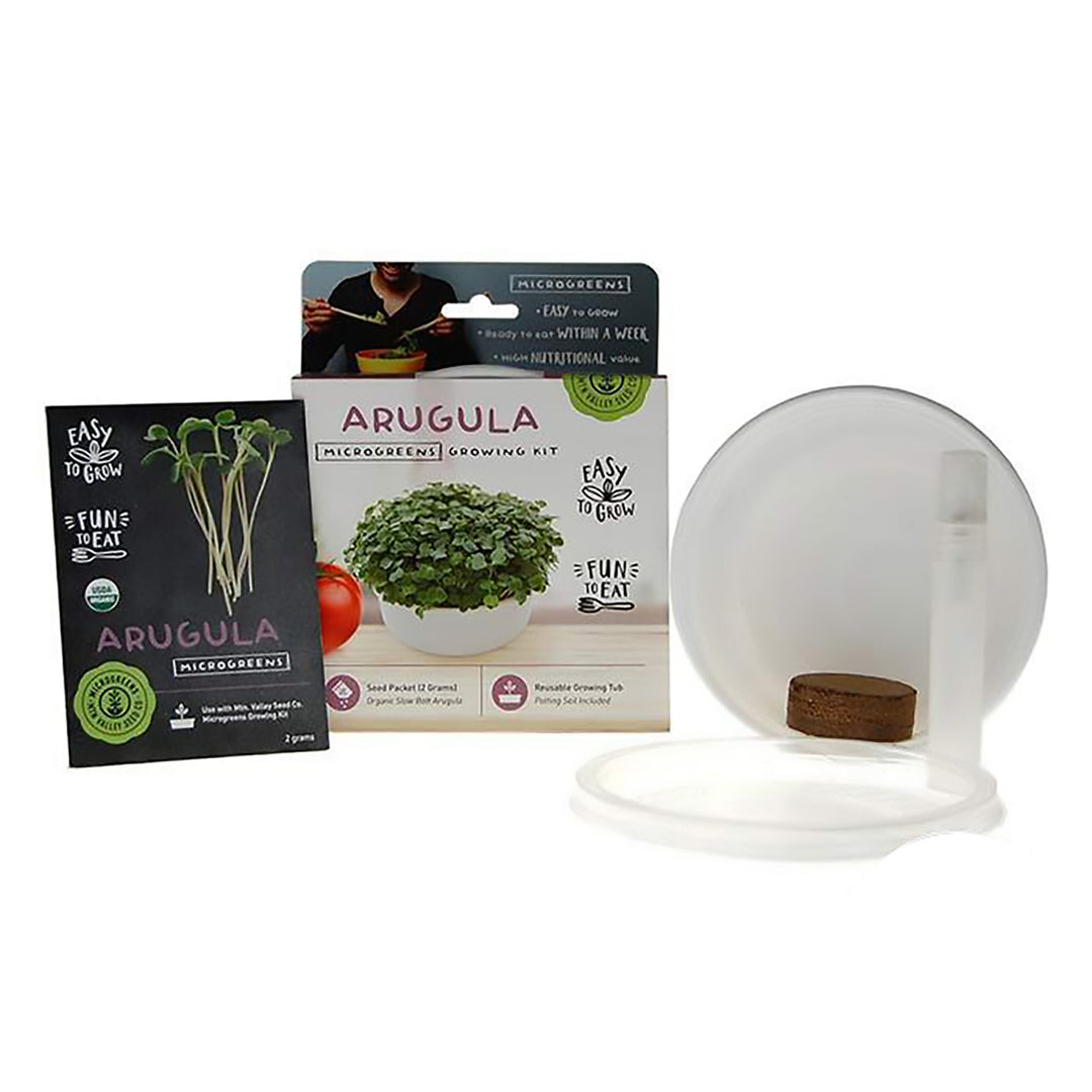 Handy Pantry Mini Microgreens Growing Kit Arugula Organic