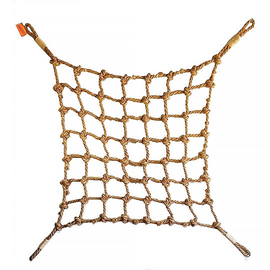 A&E Cage Company Aronico Canopy Large Short - 4' x 4' - Bird Climbing Net ARO002