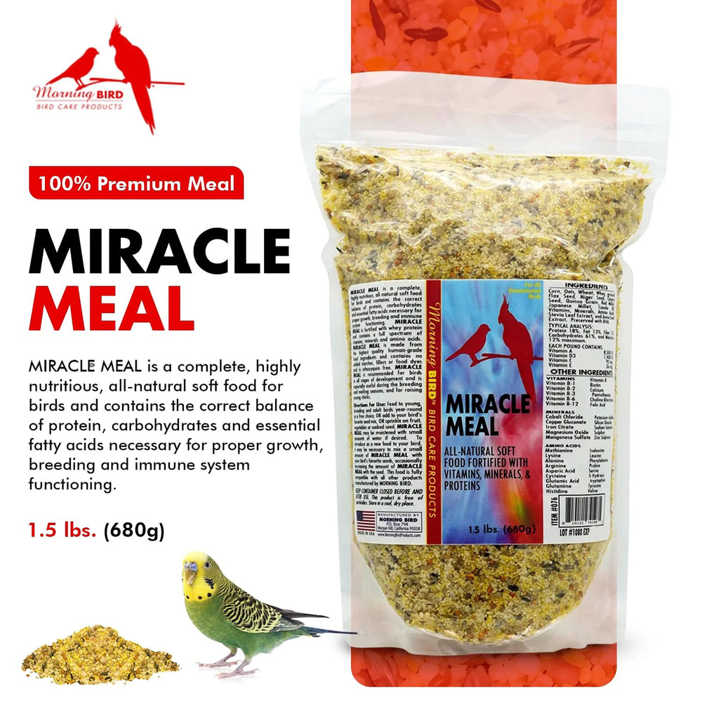 Morning Bird Miracle Meal - 1.5lb