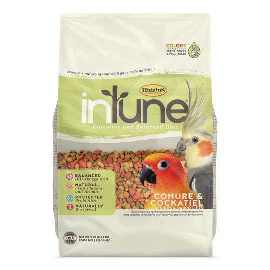 Higgins inTune Conure & Cockatiel - 2lb