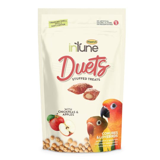 Higgins inTune Duets Stuffed Treats with Chickpeas & Apples - 3oz