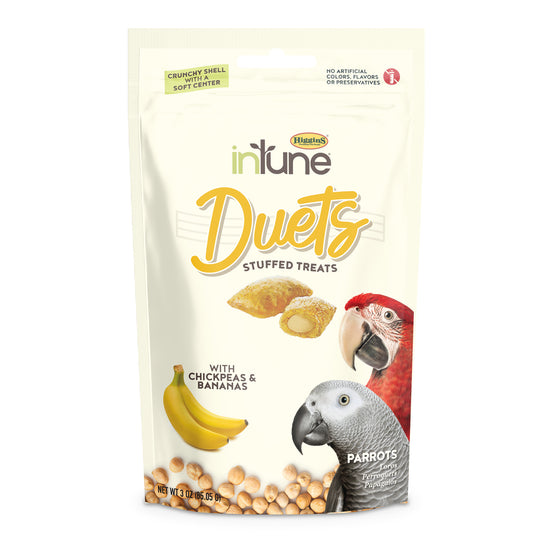 Higgins inTune Duets Stuffed Treats with Chickpeas & Bananas - 3oz