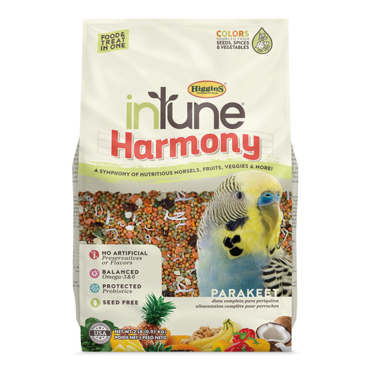 Higgins inTune Harmony Parakeet - 2lb