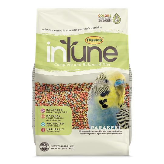 Higgins inTune Parakeet - 2lb