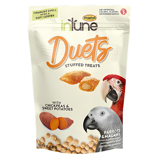 Higgins inTune Duets Stuffed Treats with Chickpeas & Sweet Potatoes - 3oz