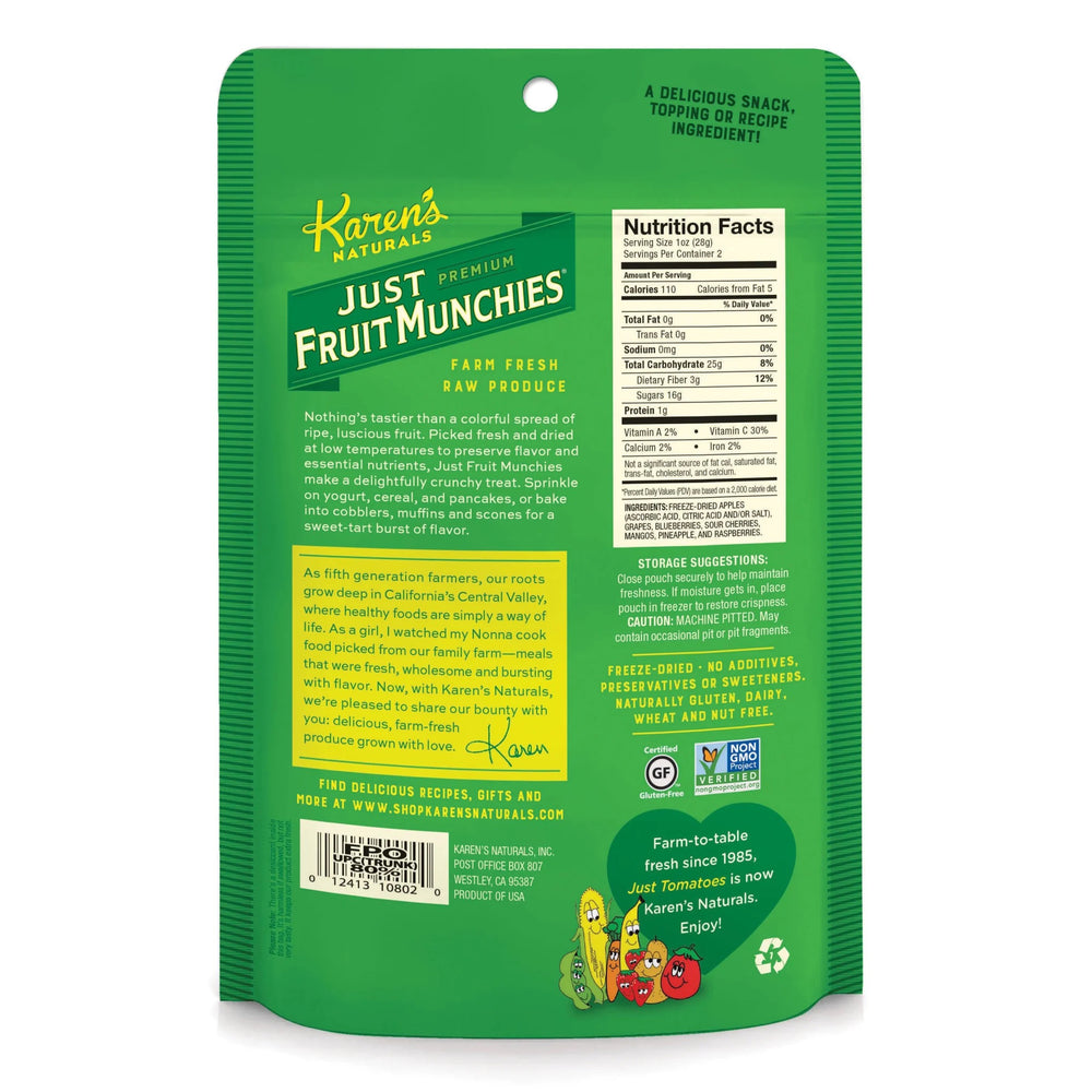 Karen's Naturals Premium Just Fruit Munchies - 2oz