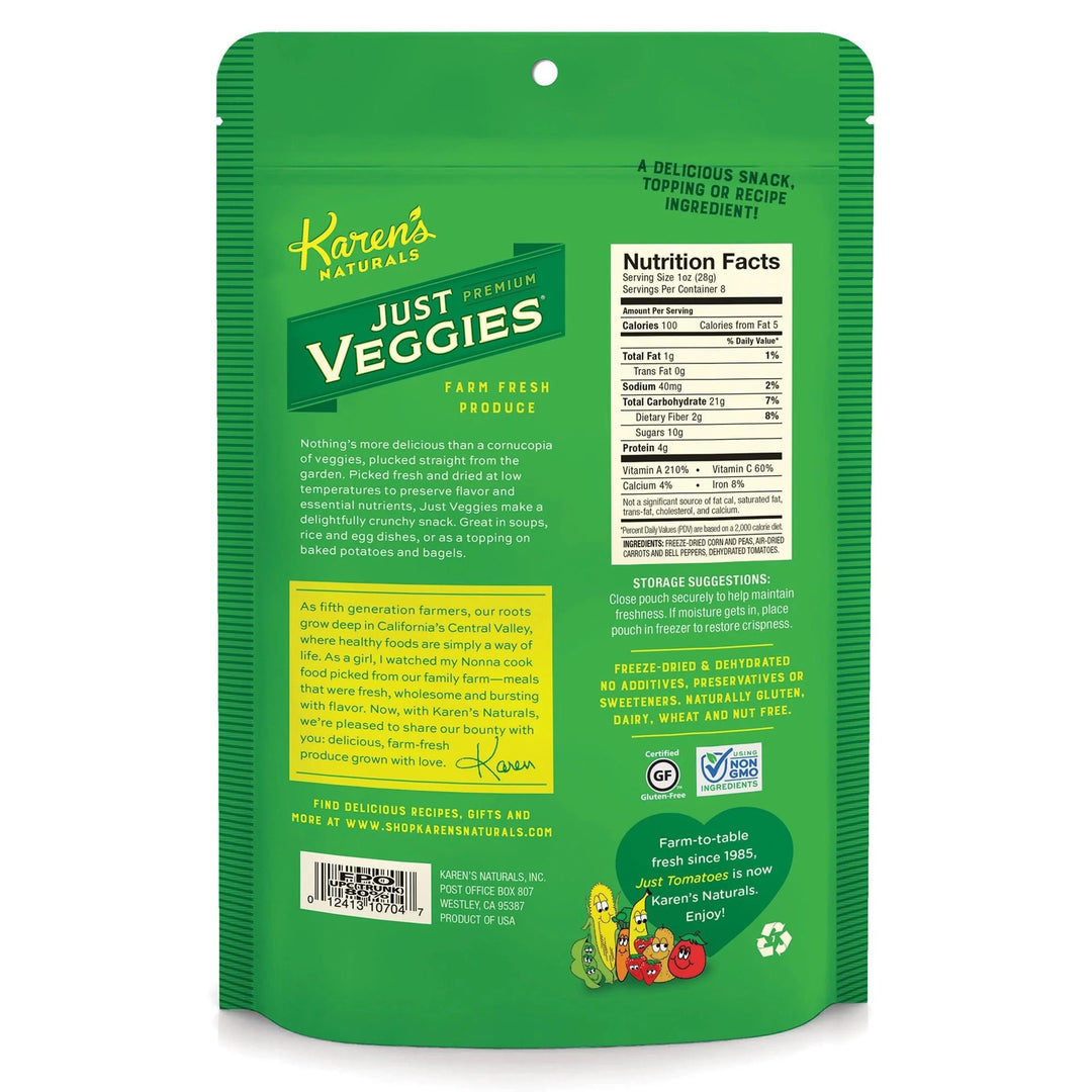 Karen's Naturals Premium Just Veggies - 4oz