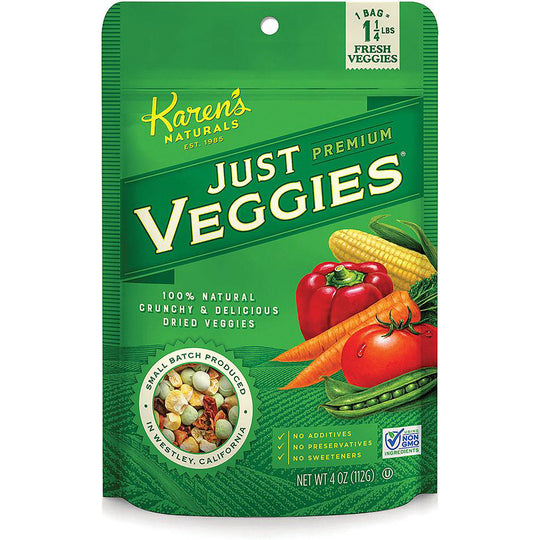 Karen's Naturals Premium Just Veggies - 4oz