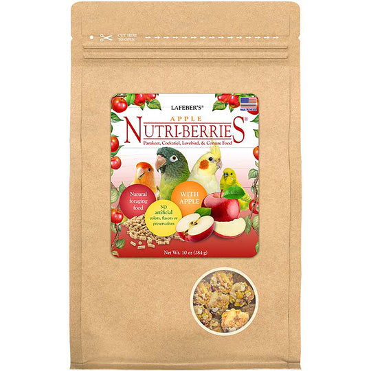 Lafeber's Apple Nutri-Berries for Small Birds - 10oz