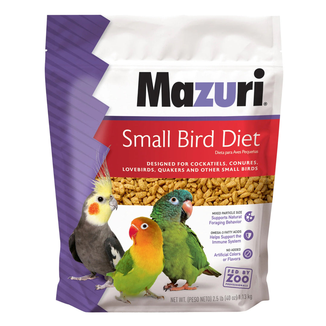 Mazuri Small Bird Diet - 2.5lb