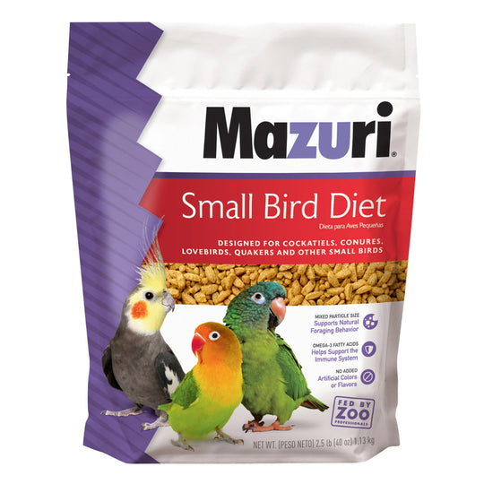 Mazuri Small Bird Diet - 2.5lb