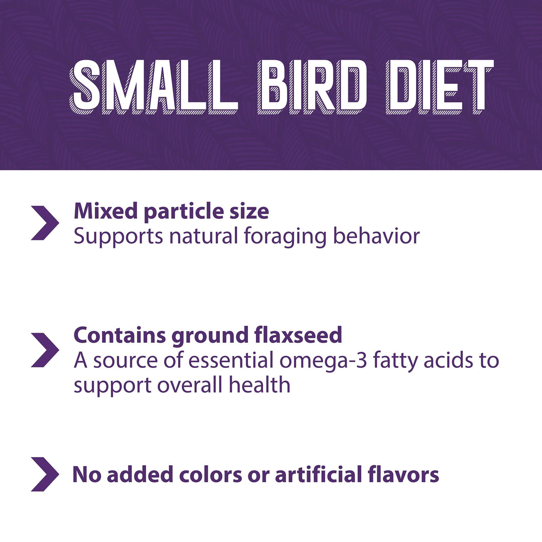 Mazuri Small Bird Diet - 2.5lb