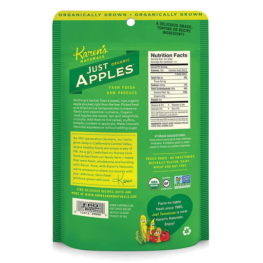 Karen's Naturals Organic Just Apples - 1.5oz