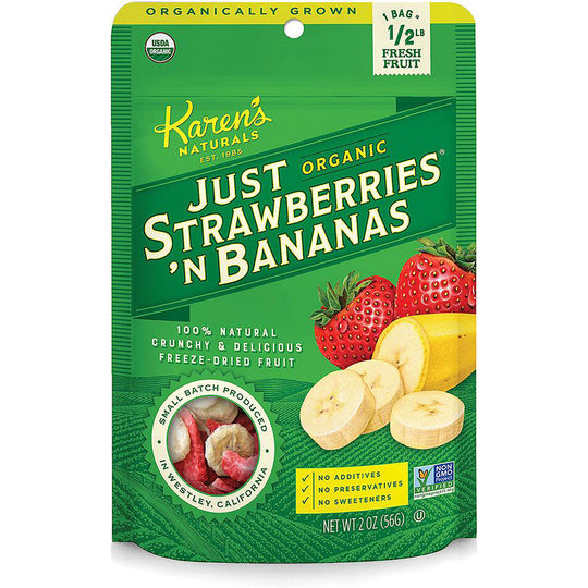 Karen's Naturals Organic Just Strawberries 'N Bananas - 2oz