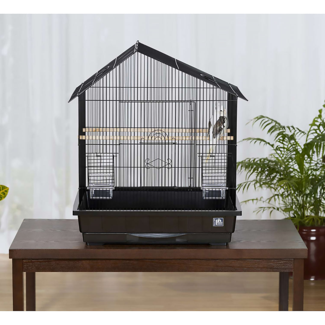 Preview Pet Products Manor Black - 25” x 21” - Small Parrot Enclosure #98011
