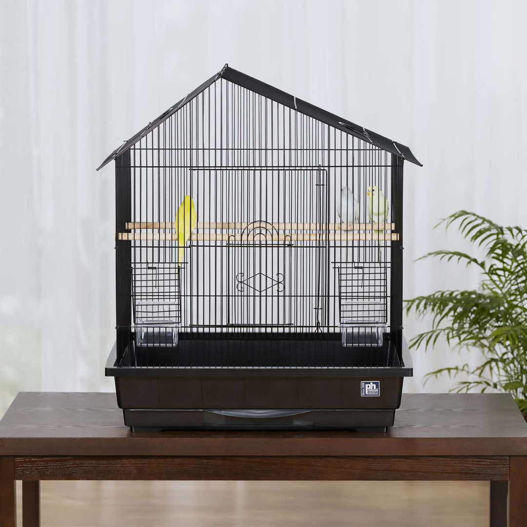 Preview Pet Products Manor Black - 25” x 21” - Small Parrot Enclosure #98011