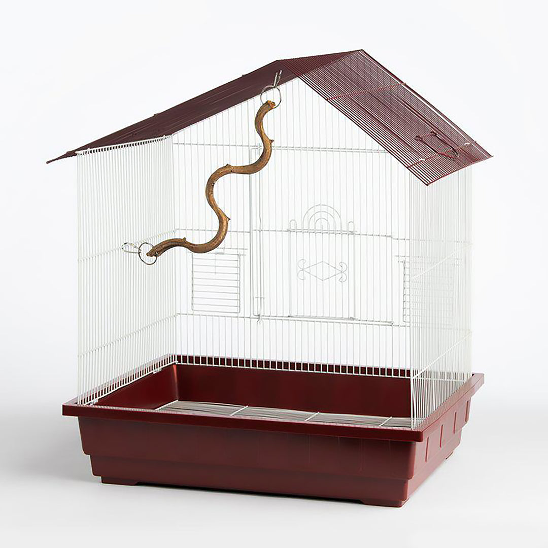 Prevue Pet Products 14" Wacky Wood Vertical Hanging Perch - Curved Natural Bird Perch #62395