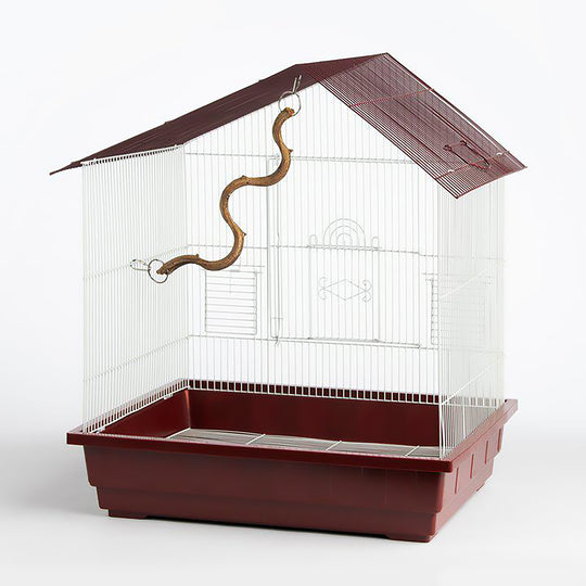 Prevue Pet Products 14" Wacky Wood Vertical Hanging Perch - Curved Natural Bird Perch #62395