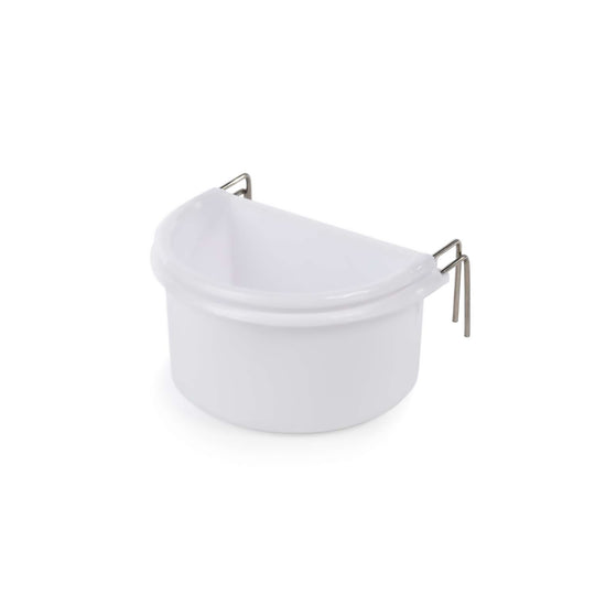 Prevue Pet Products Large Hanging Cup 2 Pack - Universal Half-Round Bird Cage Food Dishes #1182
