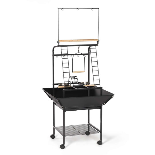 Prevue Pet Products Small Parrot Playstand - Gym Activity Center Bird Stand #3181
