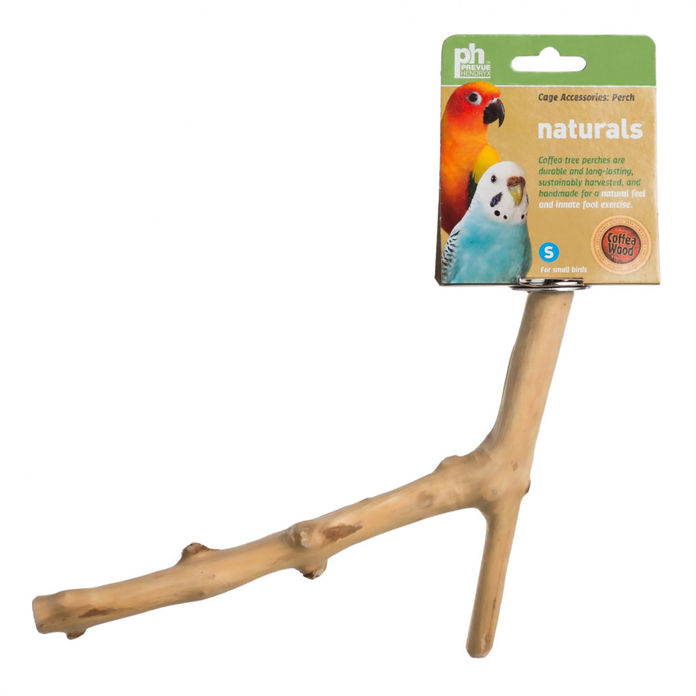 Prevue Pet Products Naturals Coffeawood Bird Perch Small - Y-Branch 9" #1050