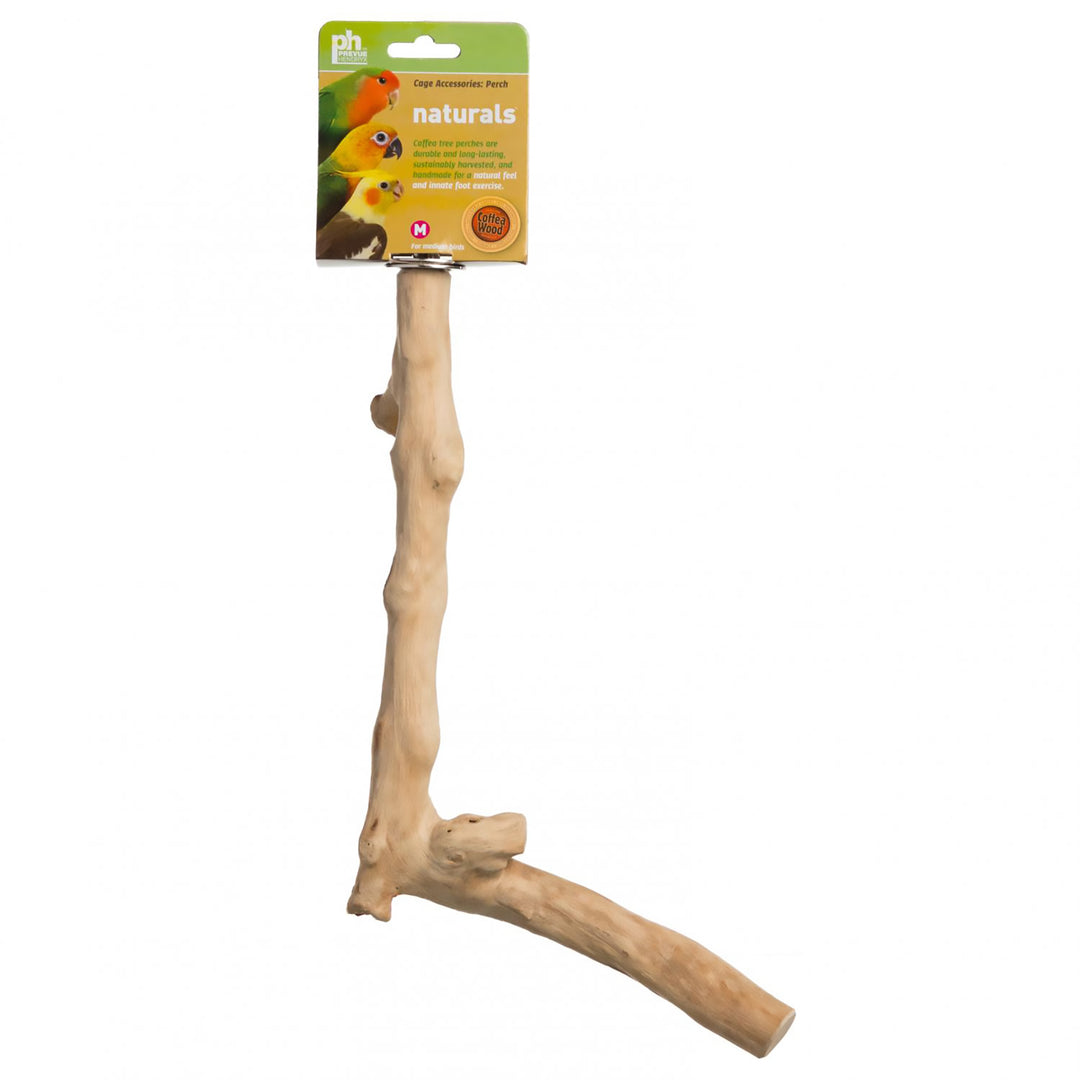 Prevue Pet Products Naturals Coffeawood Bird Perch Medium - Y-Branch 12" #1051
