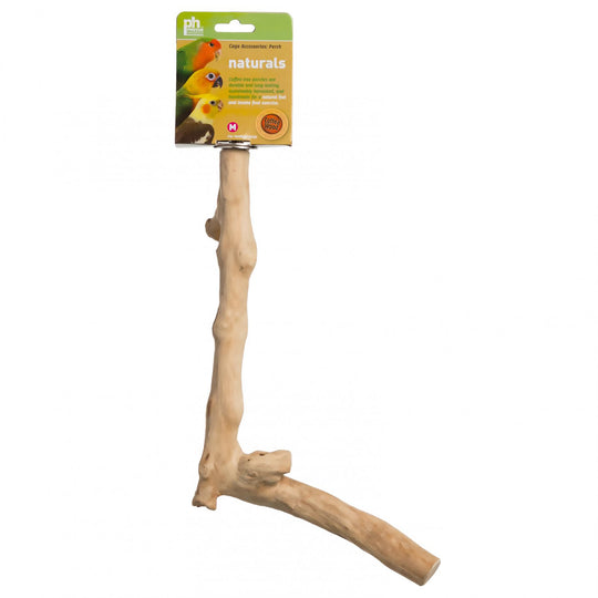 Prevue Pet Products Naturals Coffeawood Bird Perch Medium - Y-Branch 12" #1051