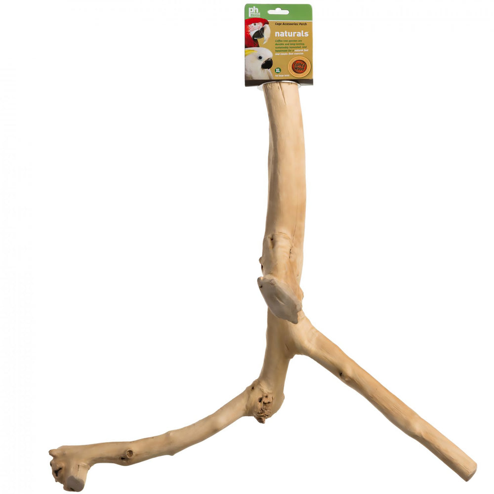 Prevue Pet Products Naturals Coffeawood Bird Perch XL - Y-Branch 24" #1053