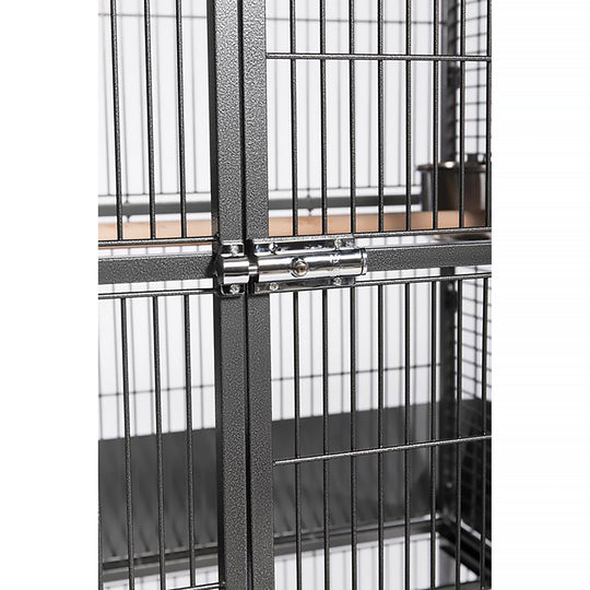 Prevue Pet Products Medium Dome Top Cage Black - 24” x 22” - Small Bird Enclosure #34521