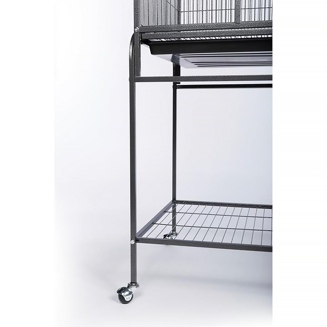 Prevue Pet Products Flight Cage with Stand Black - 31” x 20 1/2” - Small Bird Enclosure #F046