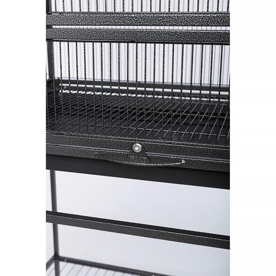 Prevue Pet Products Flight Cage with Stand Black - 31” x 20 1/2” - Small Bird Enclosure #F046