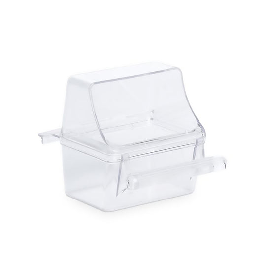 Prevue Pet Products Clear Cup Replacement for #25211 & #25212 - Spare Food Dish for 25" x 21" Bird Cages #1204