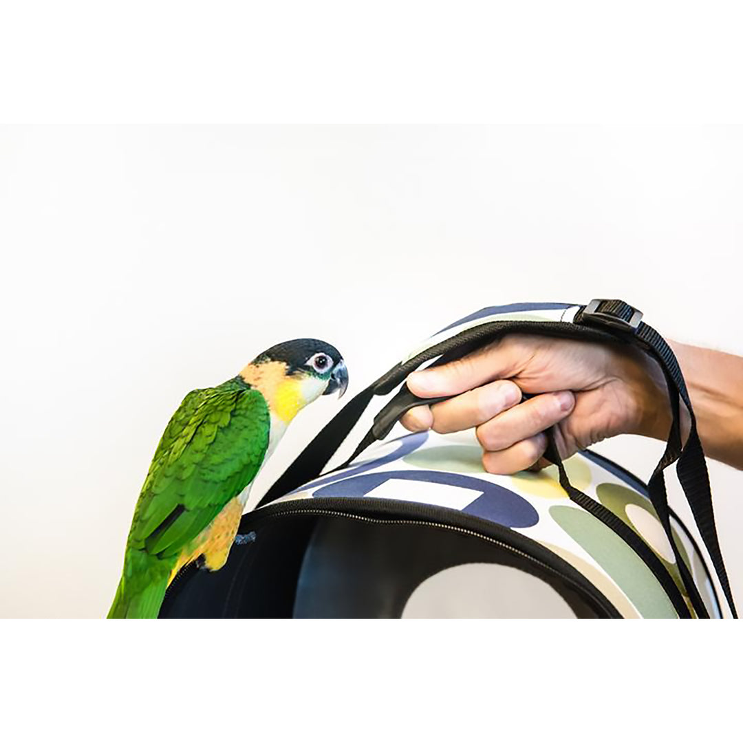 Prevue Pet Products Softcase Bird Travel Carrier Small - Soft-Sided Parrot Carrier #1308