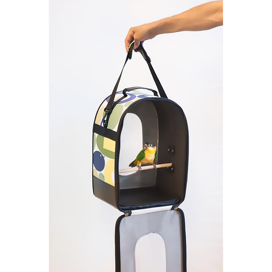 Prevue Pet Products Softcase Bird Travel Carrier Medium - Soft-Sided Parrot Carrier #1309