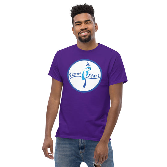 Parrot Stars T-Shirt - Royal Purple