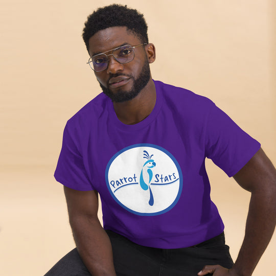 Parrot Stars T-Shirt - Royal Purple
